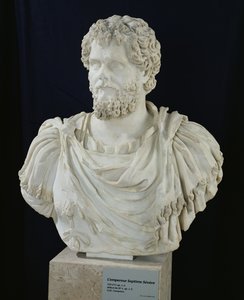 Septimus Severus büstü (145-211) (mermer)